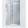 Porte De Douche Coulissante 140 Cm, Transparent, Charm