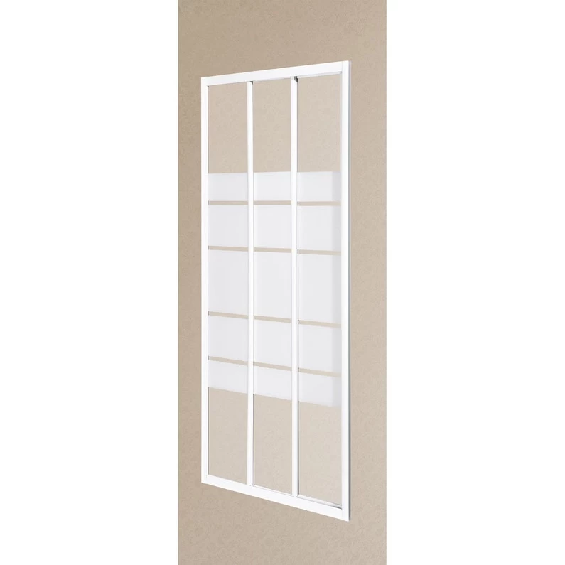 Porte De Douche Coulissante 79 Cm, Sérigraphié, Nerea 1 Porte De Douche Coulissante 79 Cm, Sérigraphié, Nerea