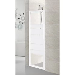 Porte De Douche Pivotante 89 Cm, Sérigraphié, Nerea