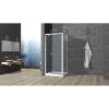 Porte De Douche Pivotante L.78 Cm, Transparent, Dado