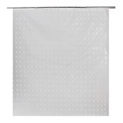 Rideau De Douche En Plastique Transparent L.180 X H.200 Cm, Sama SENSEA