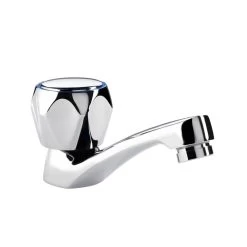 Robinet De Lave-mains Eau Froide Chromé Brillant Corallo