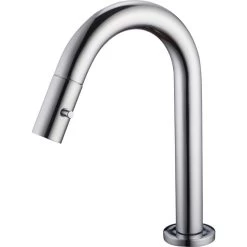 Robinet De Lave-mains Eau Froide Chromé Minimal