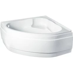 Tablier De Baignoire L.135x L.135 Cm Blanc Nerea